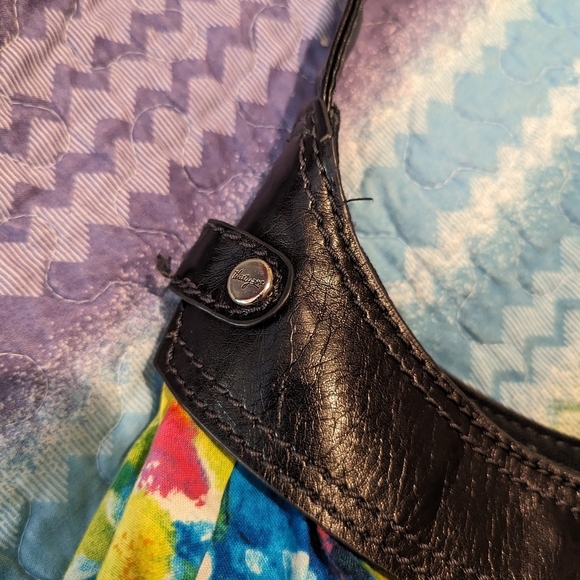 Thirty-one bag purse multicolor painting flower design - Picture 4 of 7